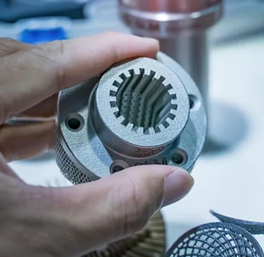 3D printed metal component